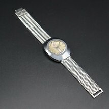 RADO DIASTAR ラドー ダイヤスター 自動巻き 超硬ケース 3面カットガラス タツノオトシゴ ジャンク RADOブレス アンティーク メンズ腕時計_画像9