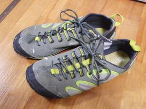 MERRELL/メレル True Glove　26.5cm　Dusty Olive/Amazon　メンズ　トレッキングシューズ 　定形外\510可　USED