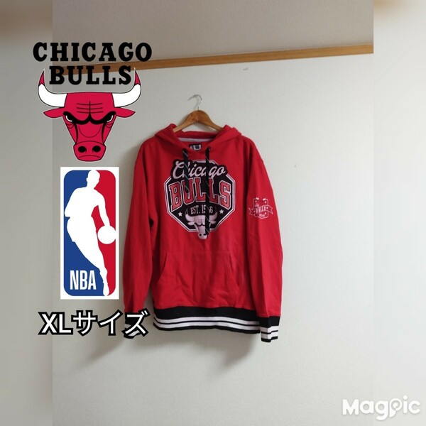 シカゴ・ブルズ NBA ロゴドン ビックシルエット スポーツMIX 