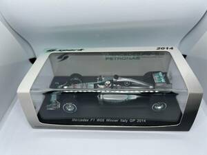 スパーク　1/43 メルセデス　W05 イタリアGPウイナー2014　ハミルトン