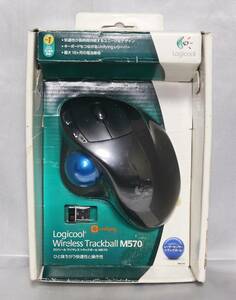 ■Logicool Wireless Trackball M570 ワイヤレストラックボール ロジクール USB/無線/5ボタン 動作確認のみ