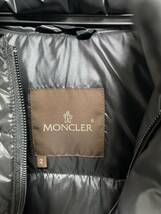 送料無料！モンクレール MONCLER ジャケット ダウンジャケット黒 ブラック 検ノースフェイス カナダグース_画像5