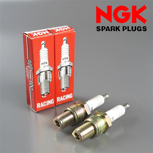 *2 pcs set NGK Racing Plug R6254E-105 S/ one body exhibition goods KX125/'90-'91 (R6254E-105-2-C004)