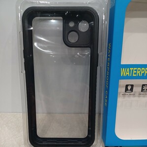 f104 iPhone 14 plus ケース 防水カバー IP68防水規格 指紋認証対応 スマホケース ストラップホール付き 脱着簡単 360°全方向保護 の画像2