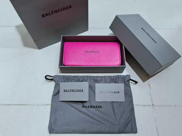 正規品 新品 未使用 BALENCIAGA バレンシアガ CASH CONTINENTAL WALLET キャッシュ コンチネンタル ウォレット 長財布 594289 1IZ43 5660