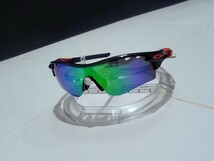 正規品 新品 偏光レンズ2枚付き OAKLEY RADARLOCK PATH オークリー レーダーロック パス Jade Ruby Polarized ポラライズド サングラス_画像8