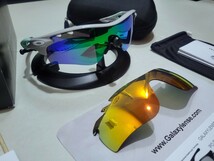 正規品 新品 偏光レンズ2枚付き OAKLEY RADARLOCK PATH オークリー レーダーロック パス Jade Ruby Polarized ポラライズド サングラス_画像4