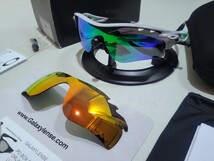 正規品 新品 偏光レンズ2枚付き OAKLEY RADARLOCK PATH オークリー レーダーロック パス Jade Ruby Polarized ポラライズド サングラス_画像5