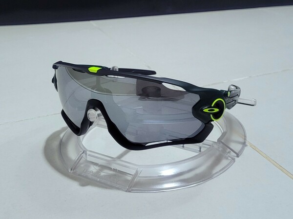 正規品 新品 偏光レンズ2枚付き OAKLEY JAWBREAKER オークリー ジョウブレイカー Silver Jade Polarized シルバー ポラライズド サングラス