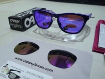 正規品 新品 偏光レンズ付き OAKLEY FROGSKINS オークリー フロッグスキン ASIA FIT アジアフィット Polarized ポラライズド サングラス_画像4