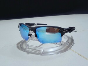  стандартный товар новый товар поляризирующая линза 2 листов имеется OAKLEY FLAK 2.0 XL Oacley f подставка Sapphire Iridiun Polarized сапфир polalaizdo солнцезащитные очки 