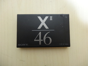[送料無料 即決] SONY カセットテープ X・Ⅱ ハイポジ 46 1本 未開封品