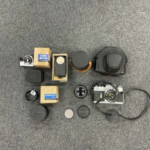 K1 Konica フィルムカメラ FP/WALZ Flash Master/Light meter/KONIHOOD/HEXANON 1:3.5f＝135m.m まとめ