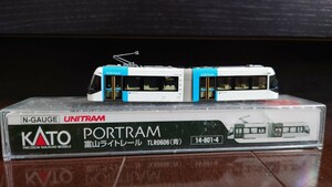 KATO 富山ライトレール TLR0606形（青） 14-801-4　ポートラム　PORTRAM カトー