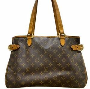 1円〜 ◆定価11万 LOUIS VUITTON ルイヴィトン ショルダーバッグ バティニョールオリゾンタル M51154 モノグラム・キャンバス