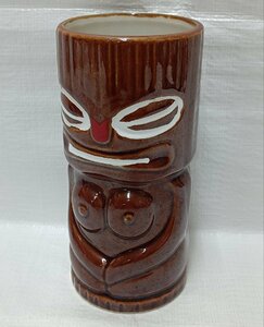 ・ハワイ　レア　古い　神像TIKI TIKI 花瓶　フラワーベース　置物