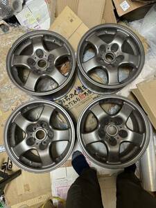 8j30 16インチ 5H114.3 R32 純正風ホイール 5穴 シルビア スカイライン jzx100 180 社外品 4本セット