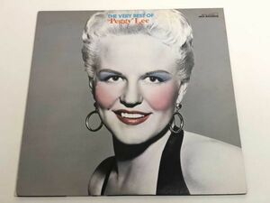 248-L613/ 【2枚組/美盤】LP/ 豪華盤 ペギー・リー大全集 The Very Best Of Peggy Lee/ジャニーギター あの娘の顔に馴れてきた 他