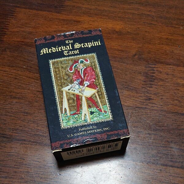 正規品 The Medieval Scapini Tarot Deck u.s.games メディバル スカピーニ タロットカード