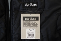 WILD THINGS ワイルドシングス リバーシブルプリマロフトフーデッドジャケット WT001N ブラック/グレー Lサイズ 超美品_画像7