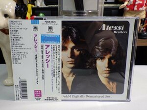 星1｜無傷帯綺麗！★ CD / w/OBI / AOR ★ALESSI BROTHERS（アレッシー・ブラザーズ）「A&M DIGITALLY REMASTERED BEST」