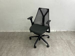 【展示品】Herman Miller ハーマンミラー セイルチェア デスクチェア オフィスチェア 前傾チルト　2018年製　tjg291④