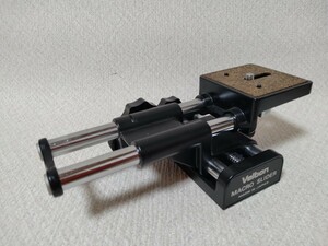 Velbon MACRO SLIDER ベルボン マクロスライダー 接写 微動装着 雲台 ミラーレス 一眼レフ