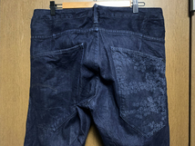 W34 G-STAR RAW｜ジースター 立体裁断デニム サルエル ダークネイビー FALLDEN 3D LOOSE TAPERED_画像5