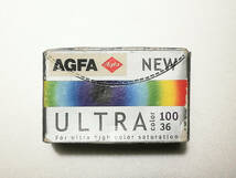 貴重です！！　AGUFA NEW ULTRA 期限切れ未使用品.　ネガフィルム　100-36_画像1