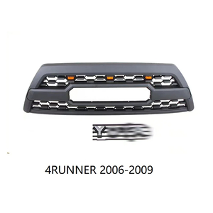 #1654# トヨタ 4ランナー2006-2009 TOYOTA 4runner ハイラックスサーフ ABS樹脂 フロントレースとメッシュの保護カバー カーアクセサリー