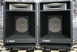 ● ヤマハ YAMAHA　A4115H アンプ内蔵PAスピーカー(実効出力 8Ω 100W） ペア 　※１週間以内引取り限定！！