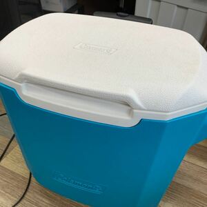 良品 Coleman コールマン 26L ホイールクーラー 28QT 2000010029 スカイブルー クーラーボックス キャスター付き