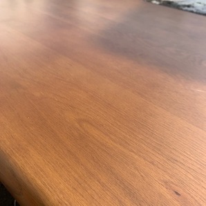 良品 浜本工芸 木製リビングテーブル T-1500 横幅120cm ナラ材 座卓 ローテーブルの画像2