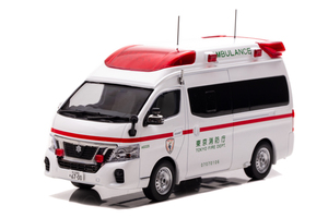 CAR-NEL 1/43 日産 パラメディック 2020 東京消防庁 高規格救急車 (CN432003)