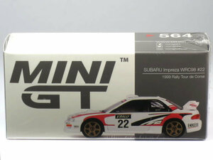 MINI GT 1/64 スバル インプレッサ WRC98 No.22 ツールドコルスラリー 1999 (左ハンドル) (MGT00564-L)