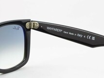 訳ありケースなし Ray-Ban レイバン RB2140F-901/3F 52サイズ サングラス ウェイファーラー ブラック ブルーグラデ ライトカラー 9013F_画像7