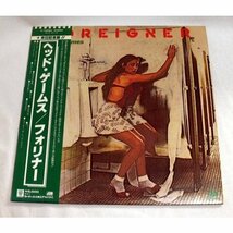 LP フォリナー「ヘッド・ゲームス」 (Foreigner/Head Games)1979年 Dirty White Boy収録 帯付,盤面・再生良好_画像1