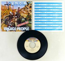 ■ヴィレッジ・ピープル(Village People)｜Y.M.C.A.／ザ・ウイミン(The Women) ＜EP 1978年 日本盤＞西城秀樹がカバーYOUNG MAN_画像3