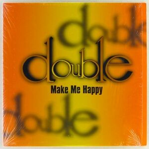 ■DOUBLE｜Make Me Happy / Shake (Dribble Water Remix) ＜12' 1999年 日本盤＞TAKAKO, SACHIKO シュリンク残り