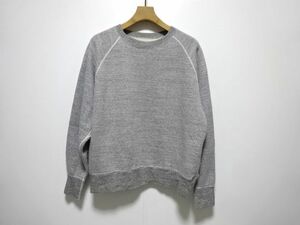 Upscape Audience 21aw SWEATSHIRT M size / オーディエンス 19/7吊編裏毛 ラグランスウェット MADE IN TOKYO メンズ