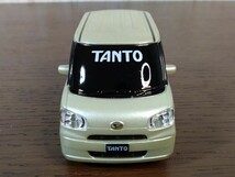 ダイハツ タント プルバックカー ミニカー シャンパンメタリックオパール☆DAIHATSU TANTO☆カラーサンプル☆非売品 _画像3