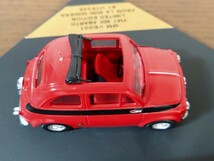 VITESSE ビテス 1/43 フィアット 500 アバルト ミニカー☆FIAT ABARTH☆チンクエチェント☆レッド☆リミテッドエディション_画像6