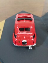 VITESSE ビテス 1/43 フィアット 500 アバルト ミニカー☆FIAT ABARTH☆チンクエチェント☆レッド☆リミテッドエディション_画像7