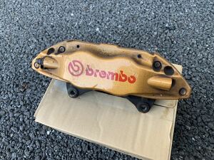 スバル インプレッサ STI brembo ブレンボキャリパー フロント 左