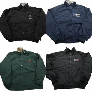 古着卸 まとめ売り 企業ロゴ系 ジャケット 4枚セット (メンズ 2XL) JB7 MR1702