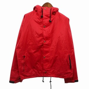 80年代 EMS Eastern Mountain Sports GORE-TEX ゴアテックス ナイロンジャケット アメカジ レッド (メンズ XL) O8929 1円スタート