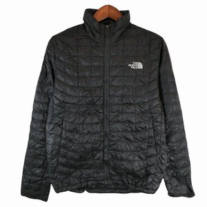 THE NORTH FACE ノースフェイス ナイロン 中綿 ジャケット アウトドア キャンプ 防寒 ブラック (メンズ S) O9152 1円スタート