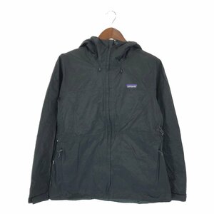 patagonia パタゴニア トレントシェル h2no マウンテンパーカー ジャケット 防水 アウトドア ブラック (レディース L) 中古 古着 P5107