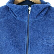 patagonia パタゴニア SYNCHILLA シンチラ 企業ロゴ刺 フリース ベスト 大きいサイズ アウトドア ブルー (メンズ XXL) O9863 1円スタート_画像3