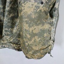 2000年代 米軍実物 U.S.ARMY レインパーカー ミリタリージャケット 防水 ミリタリー デジタルカモ 迷彩柄 (メンズ S) N5349 1円スタート_画像5